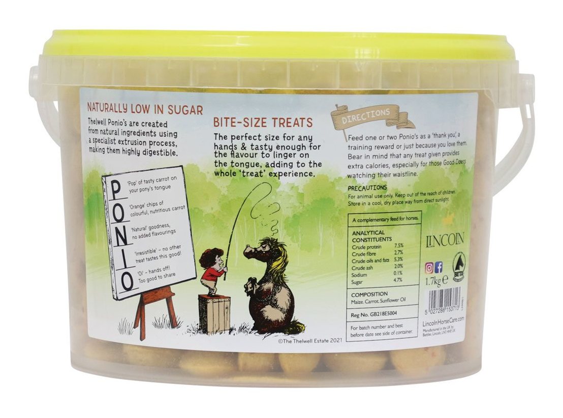 Lincoln Thelwell Ponio Treats - 1.7kg