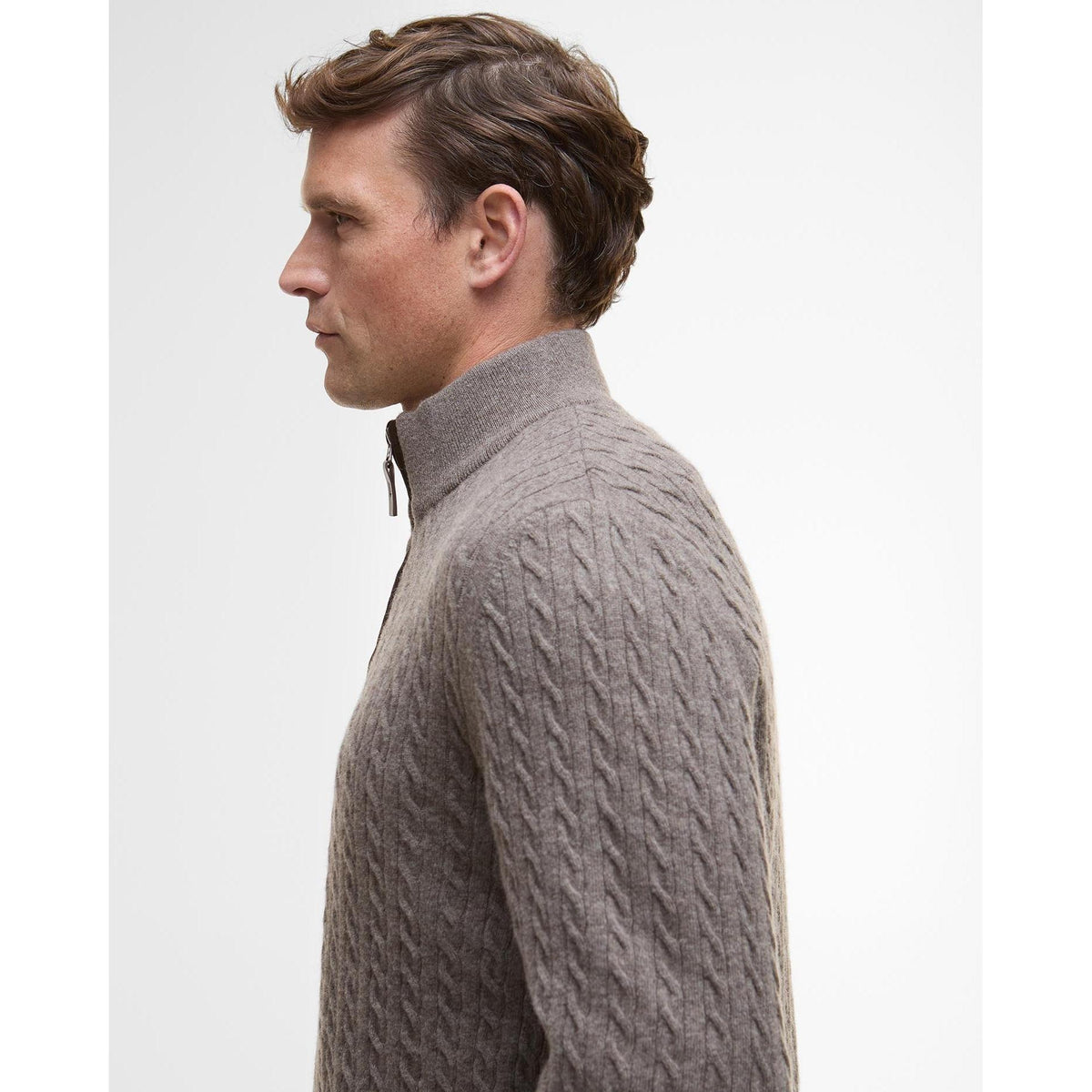 Barbour Men's Ramsden Half Zip Knitted Jumper