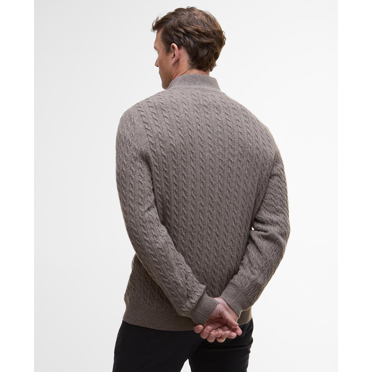 Barbour Men's Ramsden Half Zip Knitted Jumper