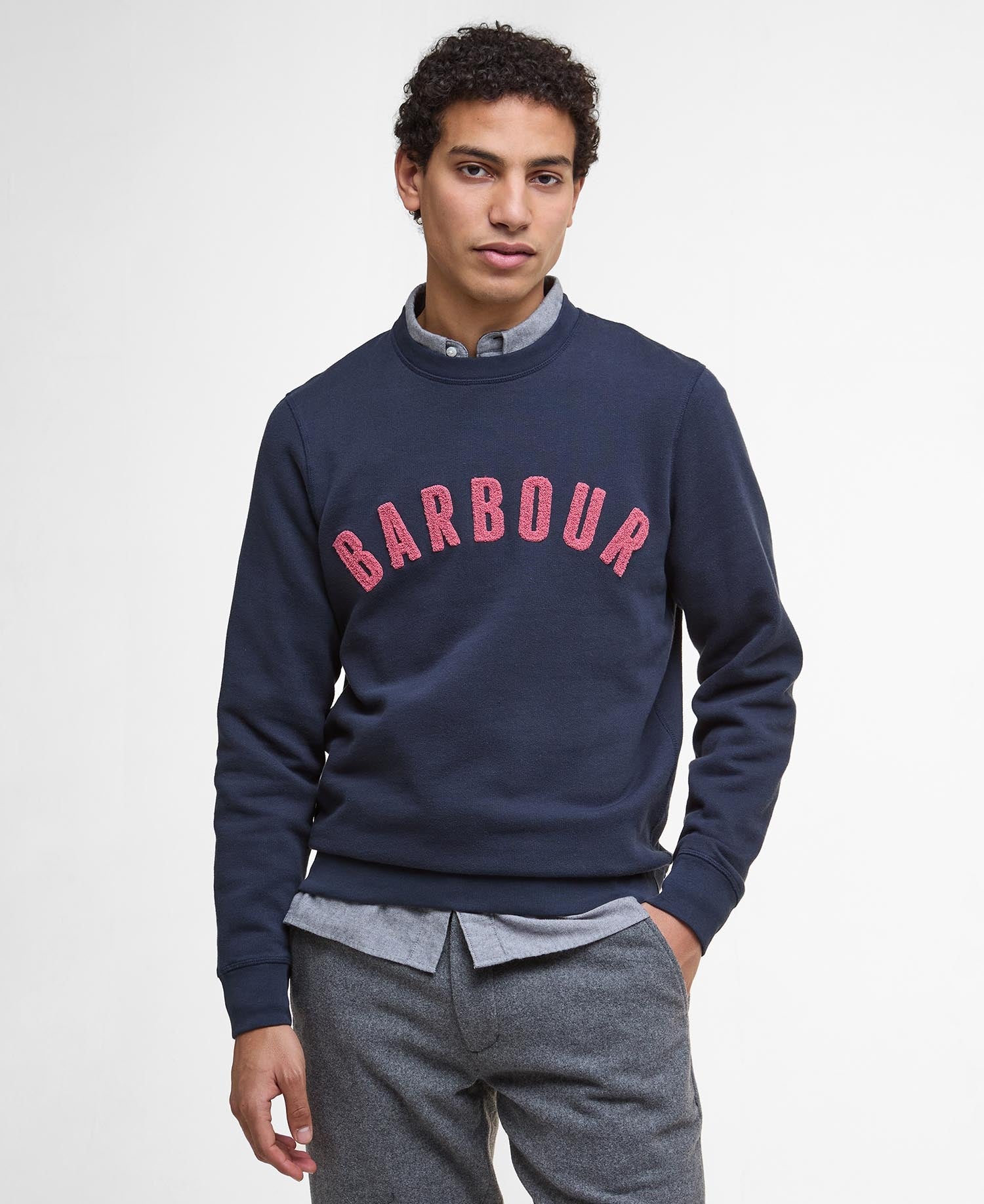 Barbour Men's Prep Logo Crew Neck Sweatshirt