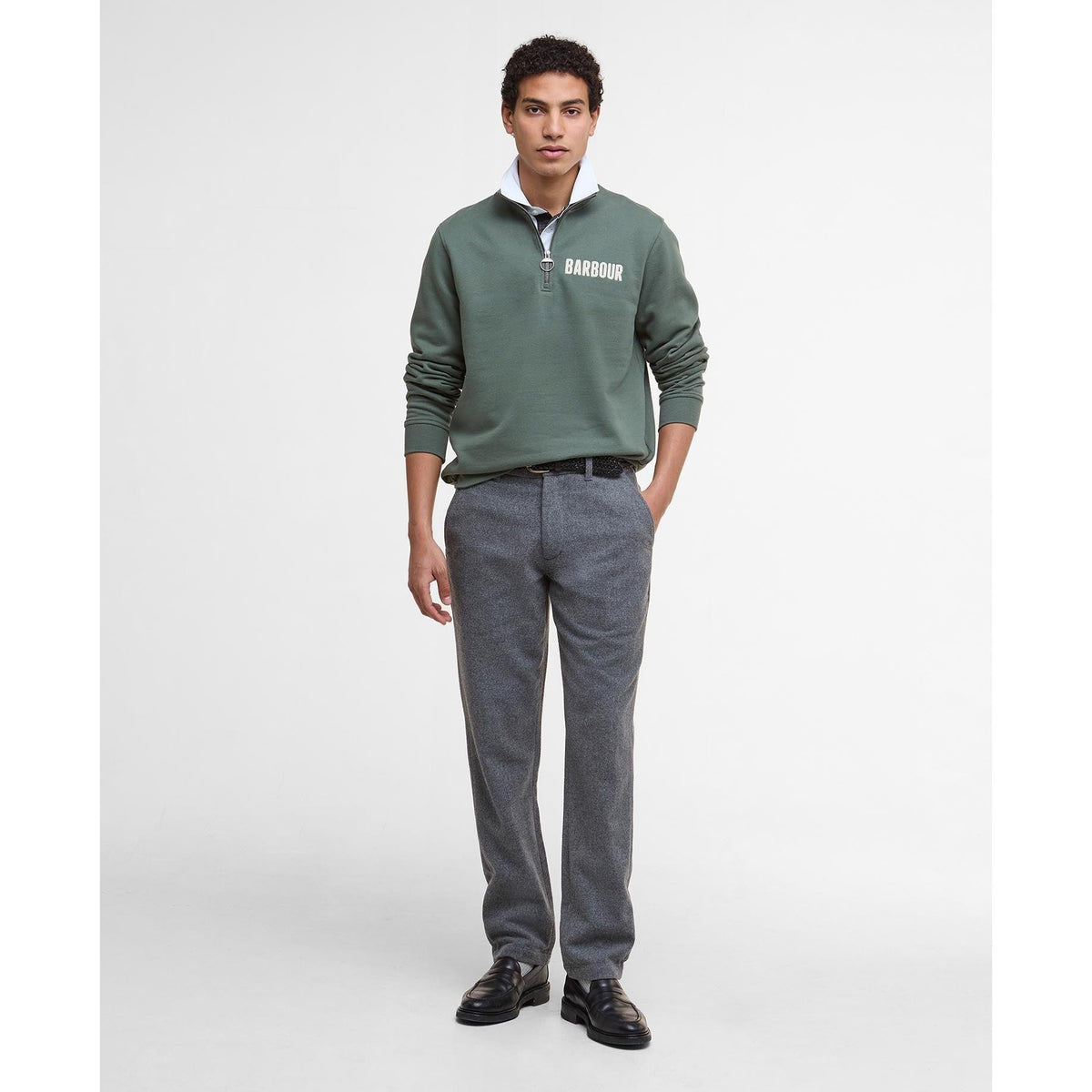 Barbour Men's Cotes Half Zip Sweatshirt