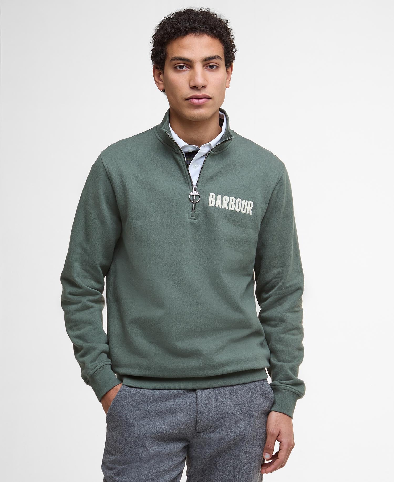 Barbour Men's Cotes Half Zip Sweatshirt