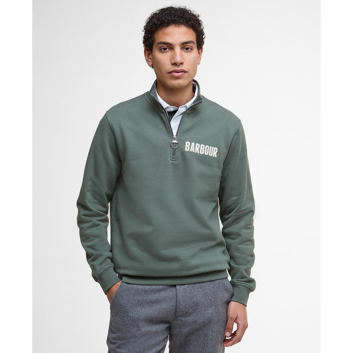 Barbour Men's Cotes Half Zip Sweatshirt