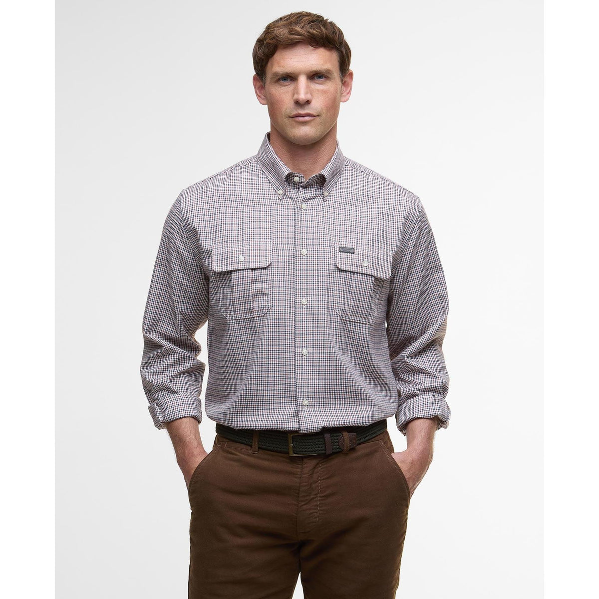 Barbour Men's Fenn Reg Shirt Thermo Weave Gingham