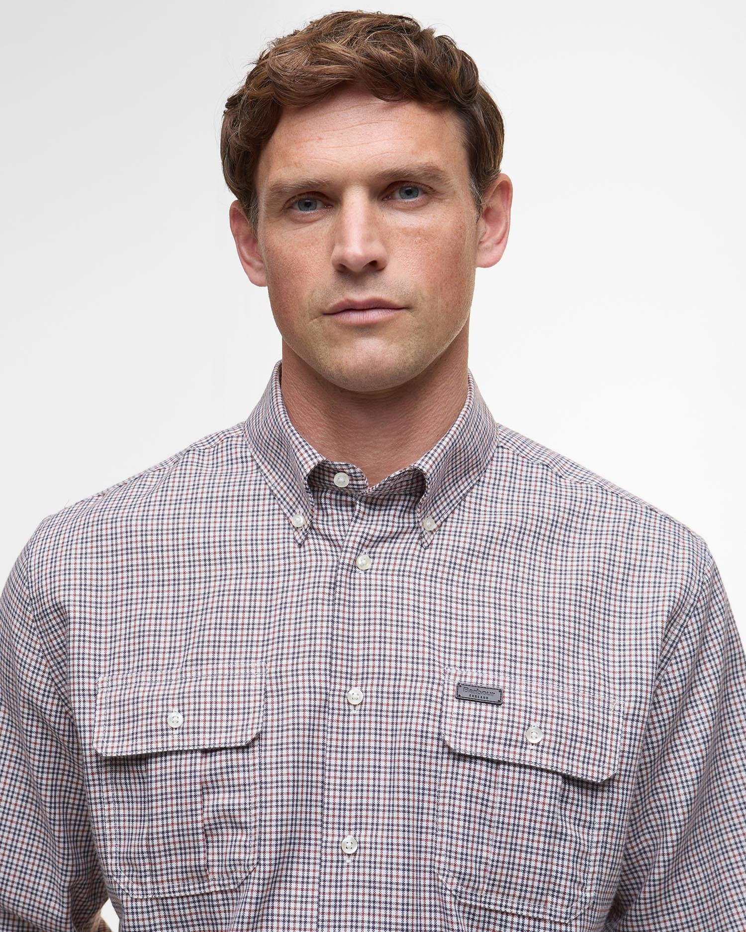Barbour Men's Fenn Reg Shirt Thermo Weave Gingham