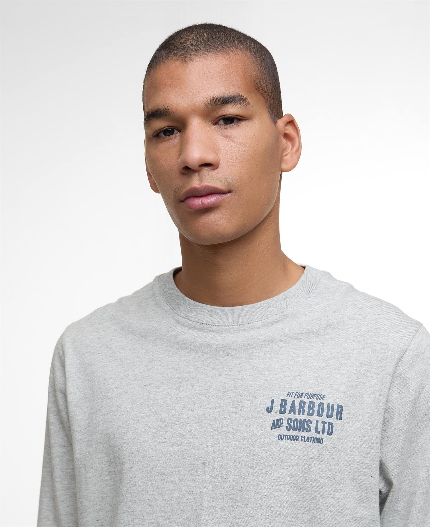 Barbour Men's Pointer Long Sleeve Graphic T-Shirt