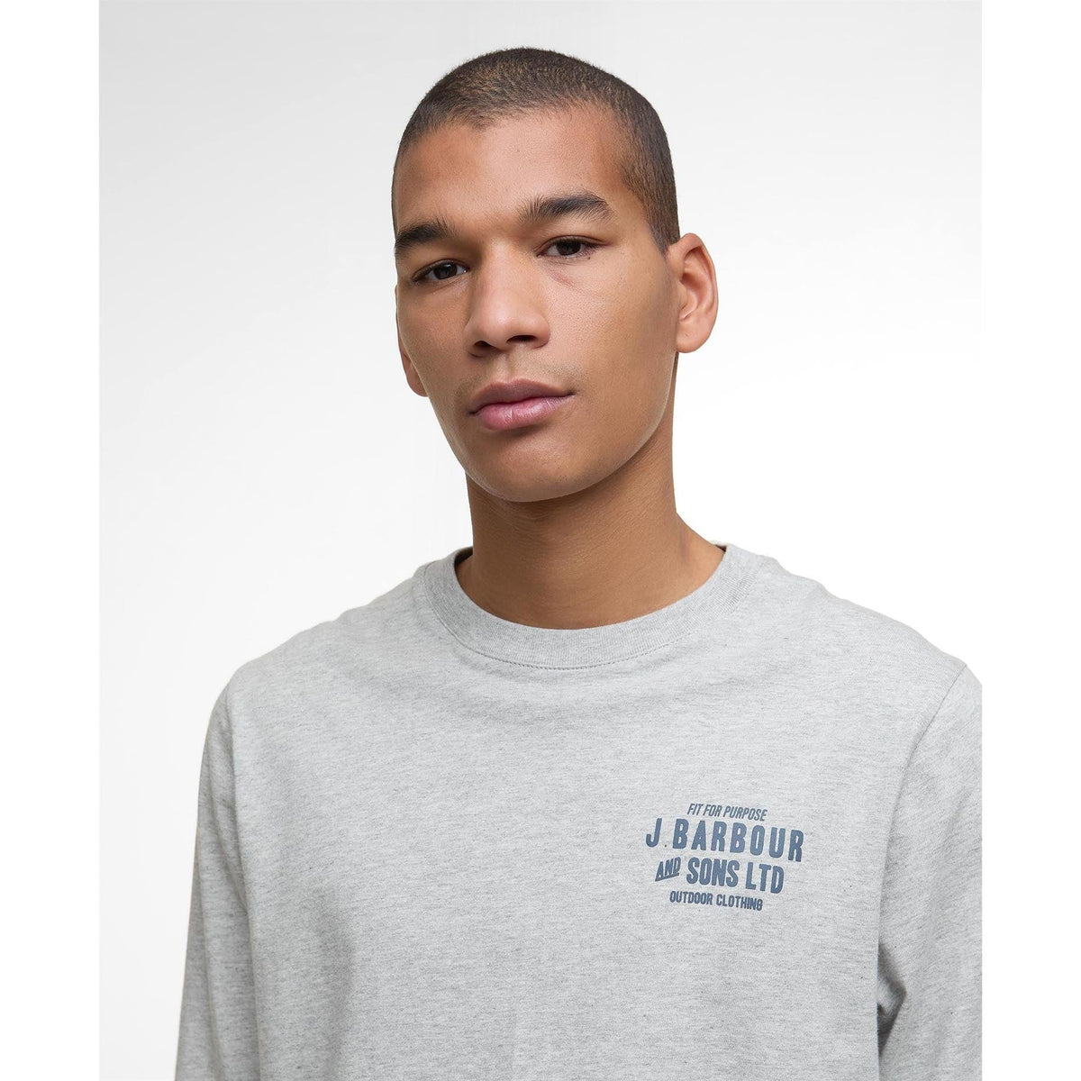 Barbour Men's Pointer Long Sleeve Graphic T-Shirt
