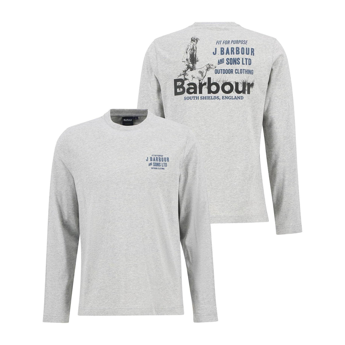 Barbour Men's Pointer Long Sleeve Graphic T-Shirt