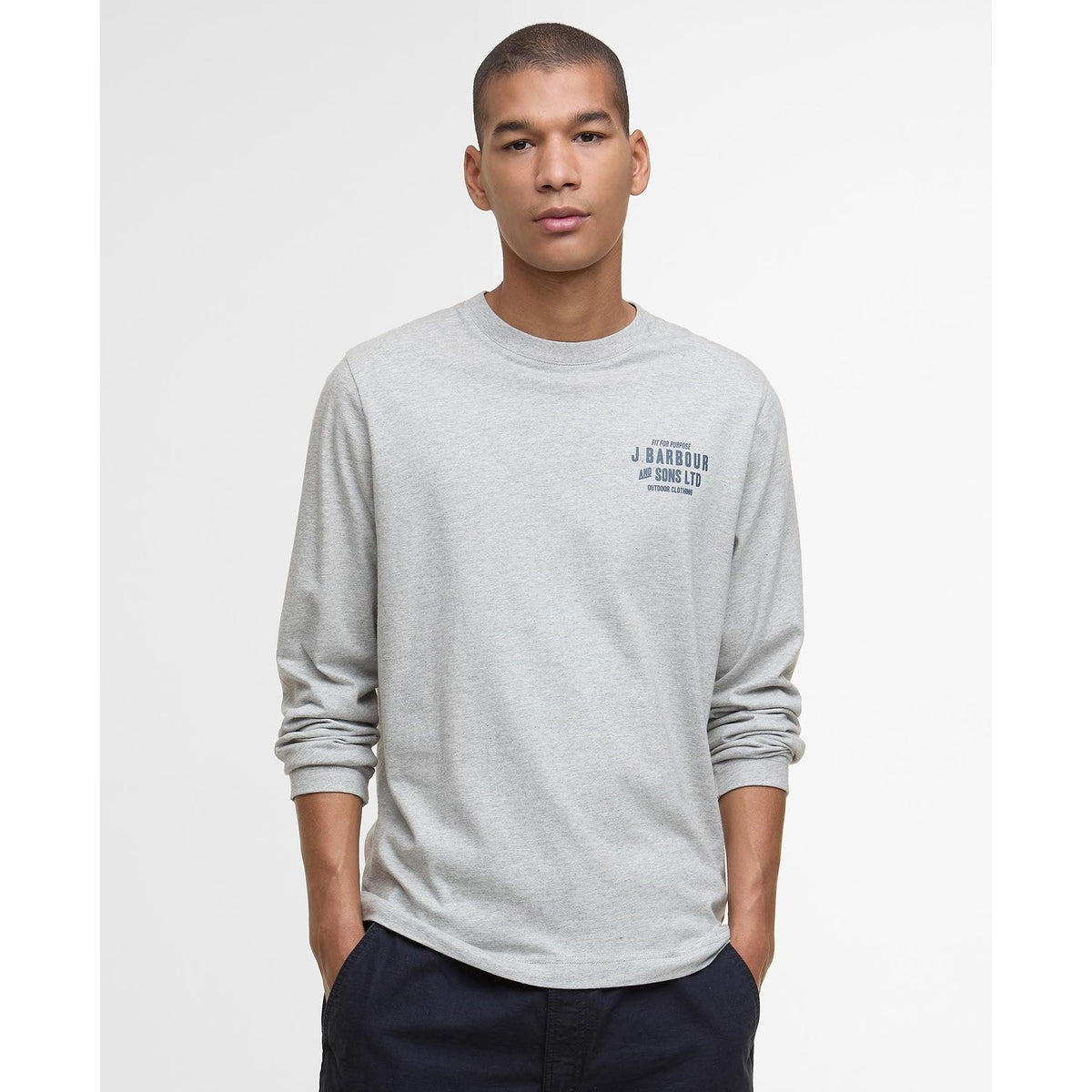 Barbour Men's Pointer Long Sleeve Graphic T-Shirt