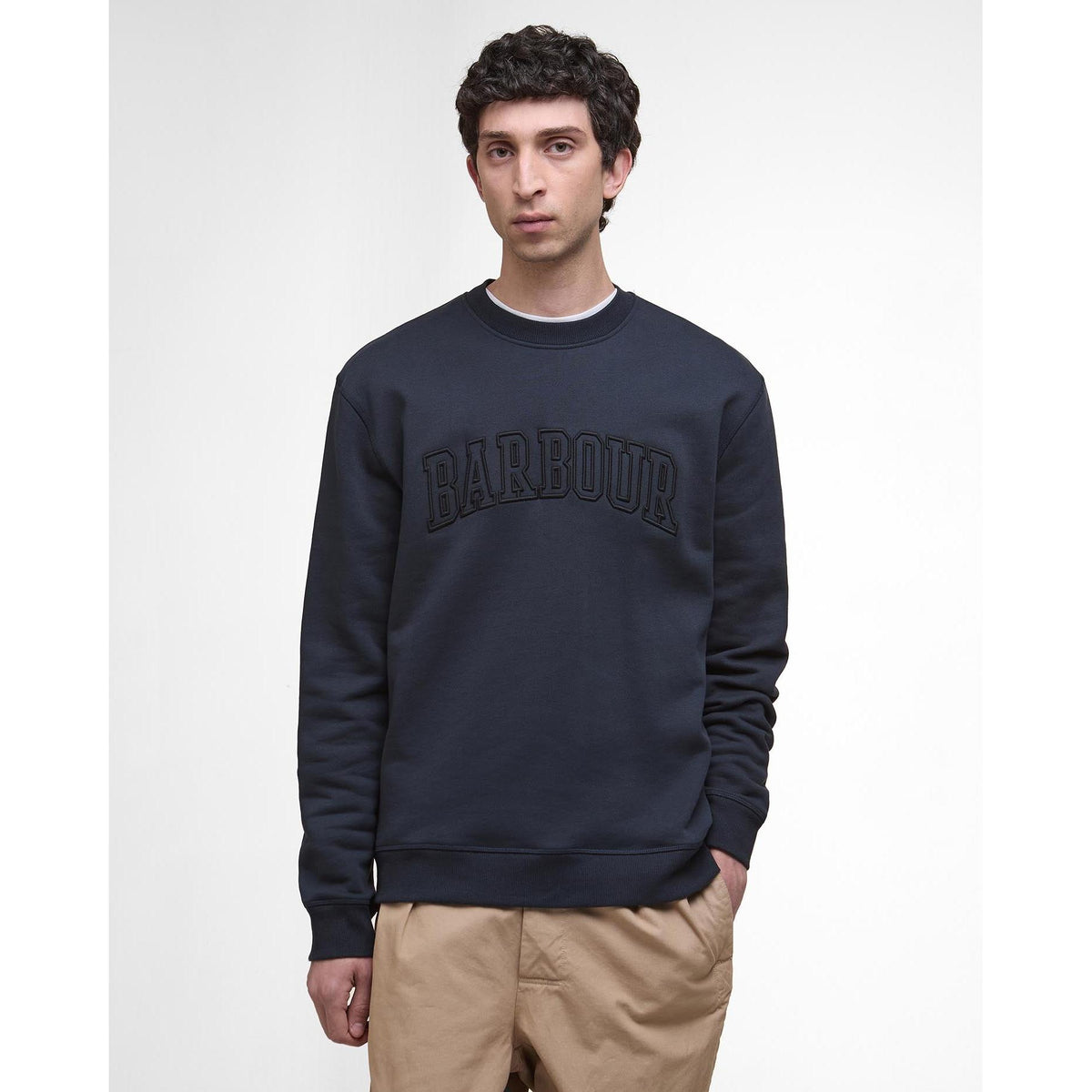 Barbour Men's Cragwell Sweat Relaxed Crew Neck