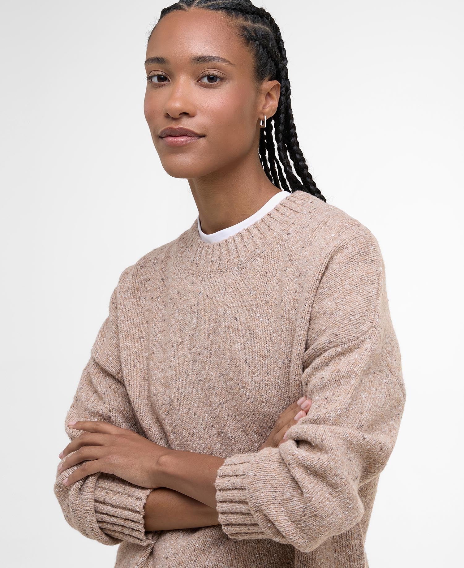 Barbour Women's Lavensdale Crew Knitted Jumper