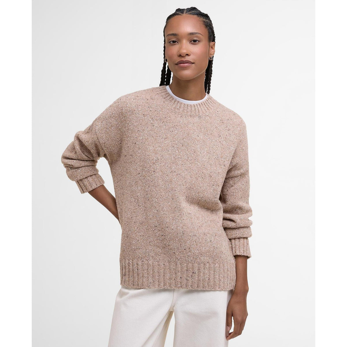 Barbour Women's Lavensdale Crew Knitted Jumper