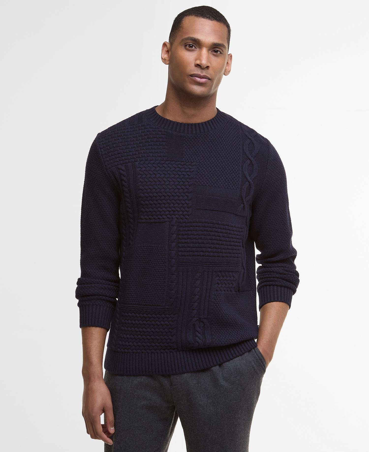 Barbour Men's Casey Cabel Crew Neck Sweater
