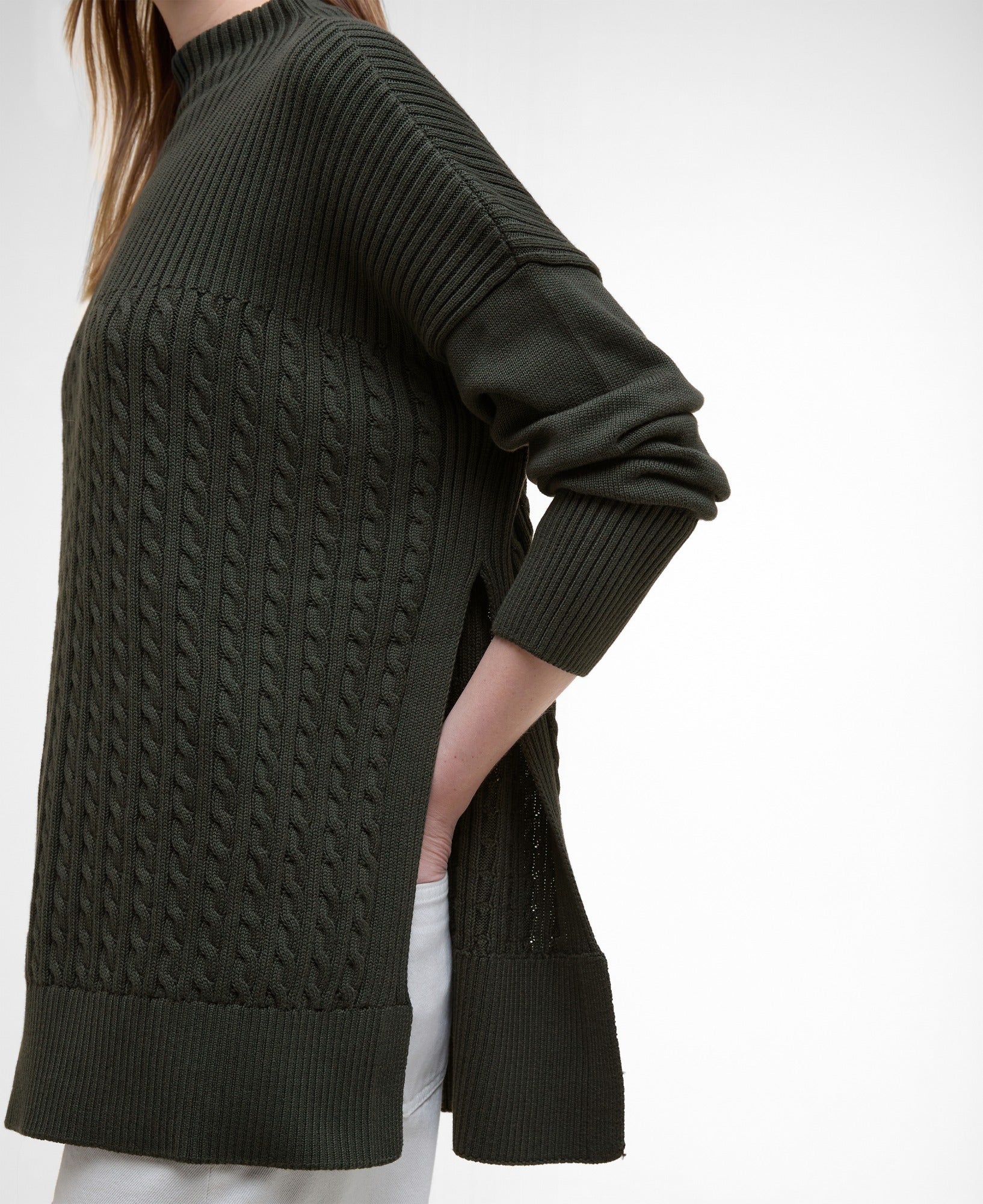 Barbour Women's Stitch Guernsey Cape