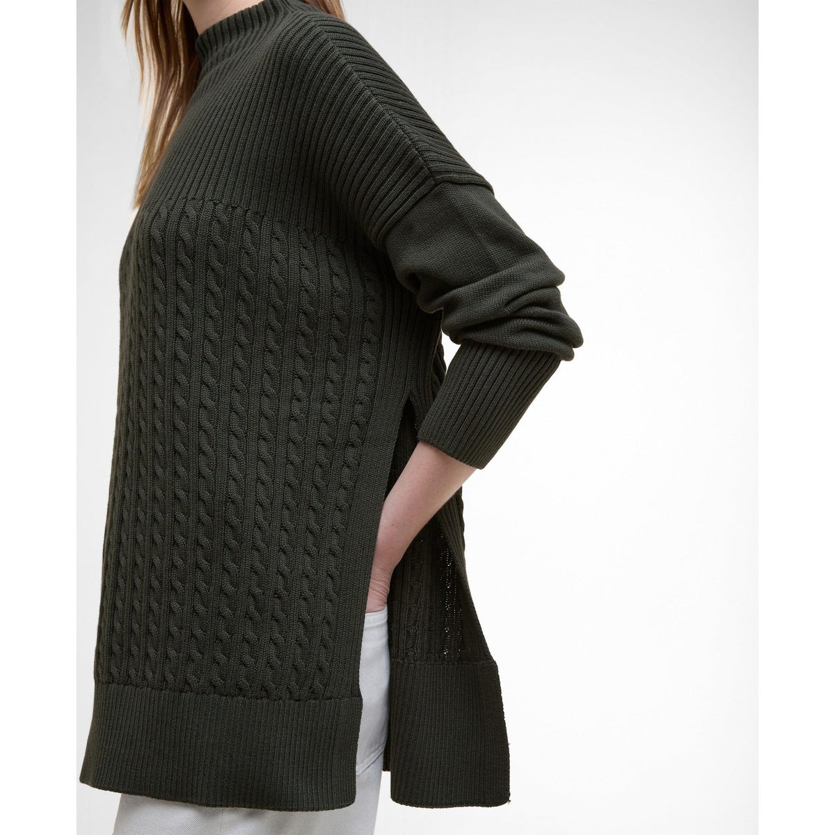 Barbour Women's Stitch Guernsey Cape