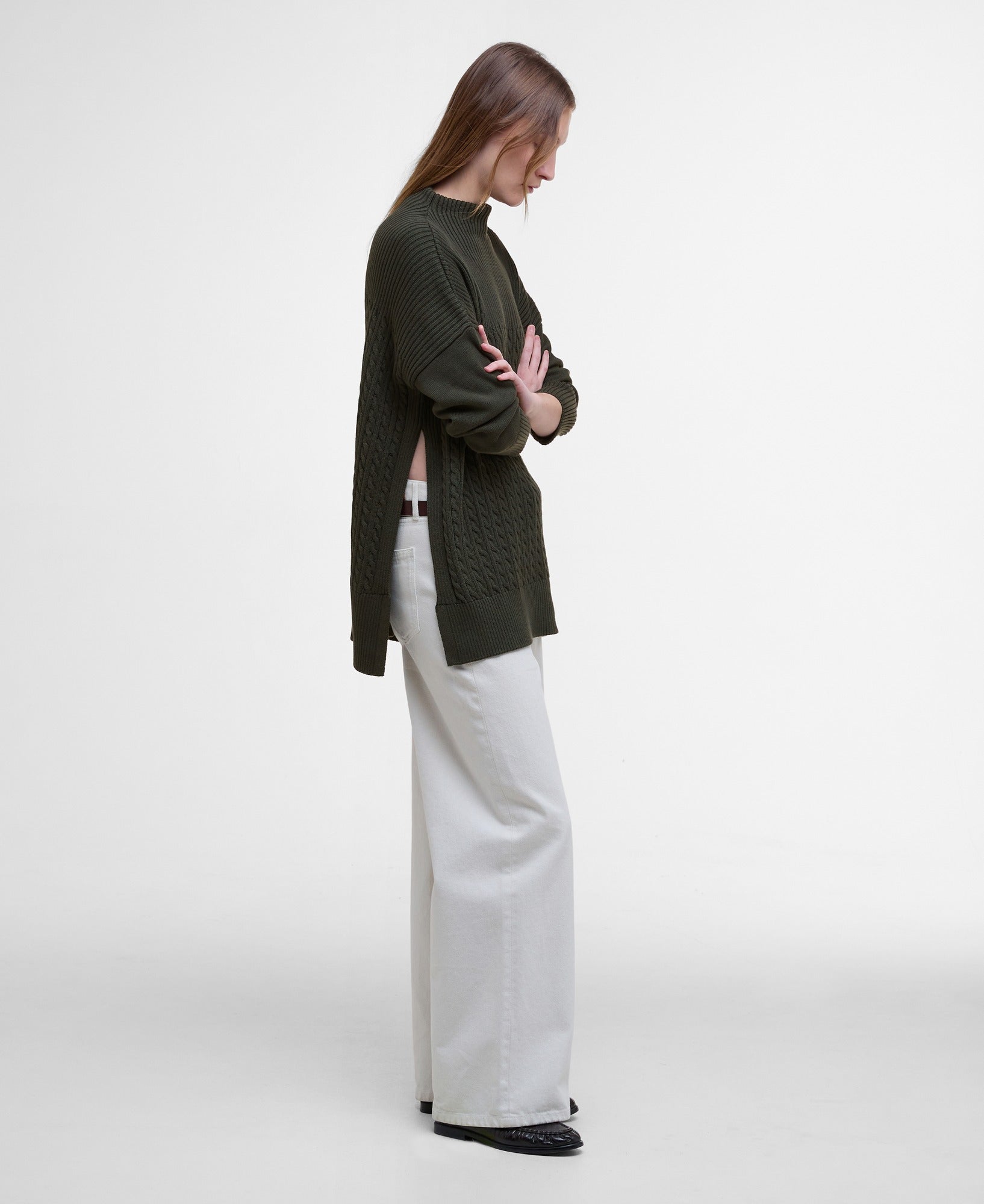 Barbour Women's Stitch Guernsey Cape