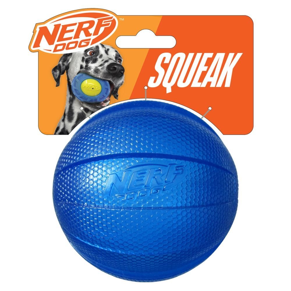 Nerf Dog Transparent TPR Classic Squeak Ball