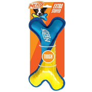 Nerf Dog TPR Nylon Plush Bone Poly Filled