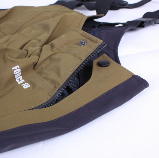 Stoney Creek Force 18 mens Bib , Tundra