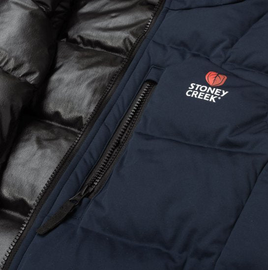 Stoney Creek Ladies Hooded Thermoflex Hooded Vest , Blue