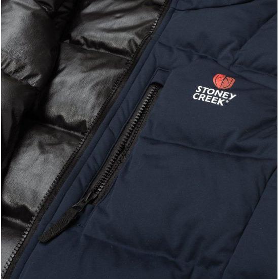 Stoney Creek Ladies Hooded Thermoflex Hooded Vest , Blue