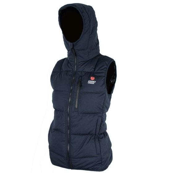 Stoney Creek Ladies Hooded Thermoflex Hooded Vest , Blue
