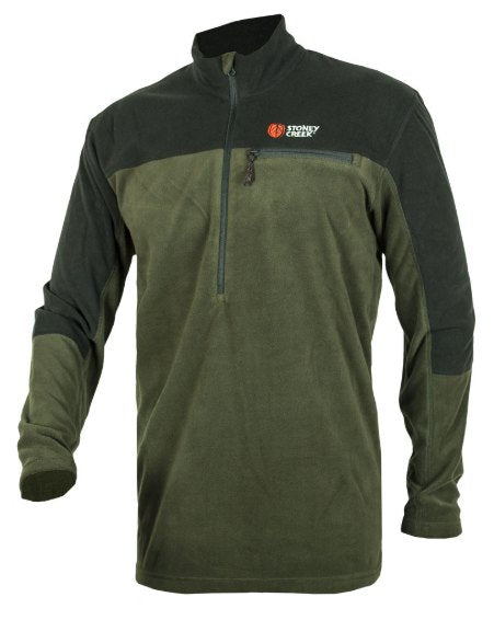 Stoney Creek Unisex Microplus Top Long Sleeve , Black/Bayleaf
