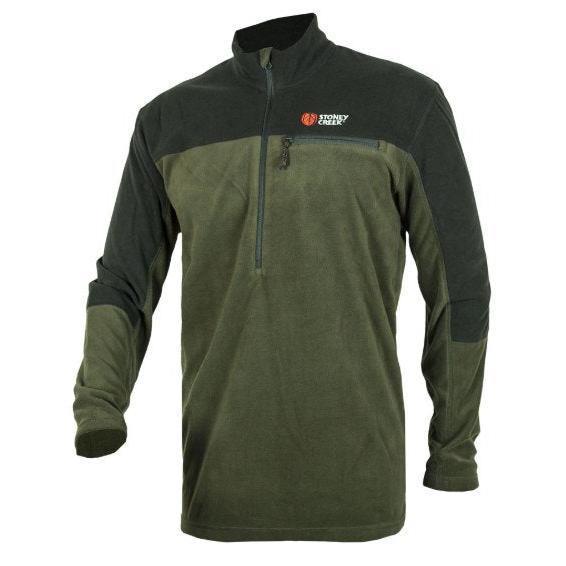 Stoney Creek Unisex Microplus Top Long Sleeve , Black/Bayleaf
