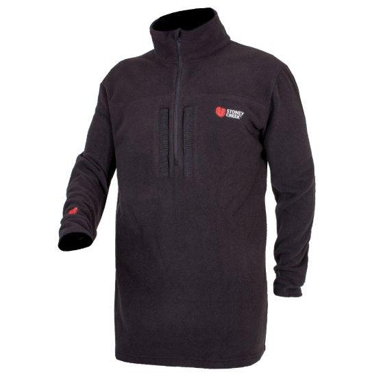 Stoney Creek Mens Twin Zip Top , Black