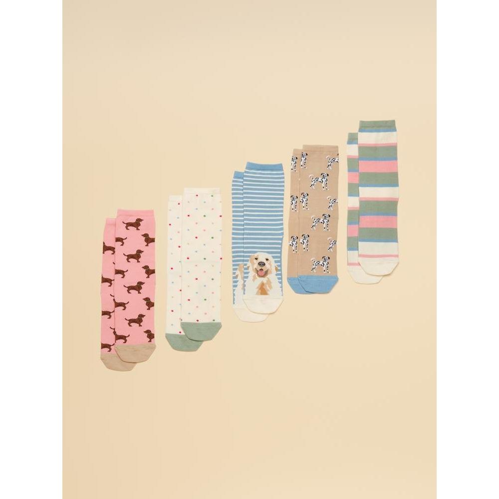 Joules Women's Everyday Socks - 5pk