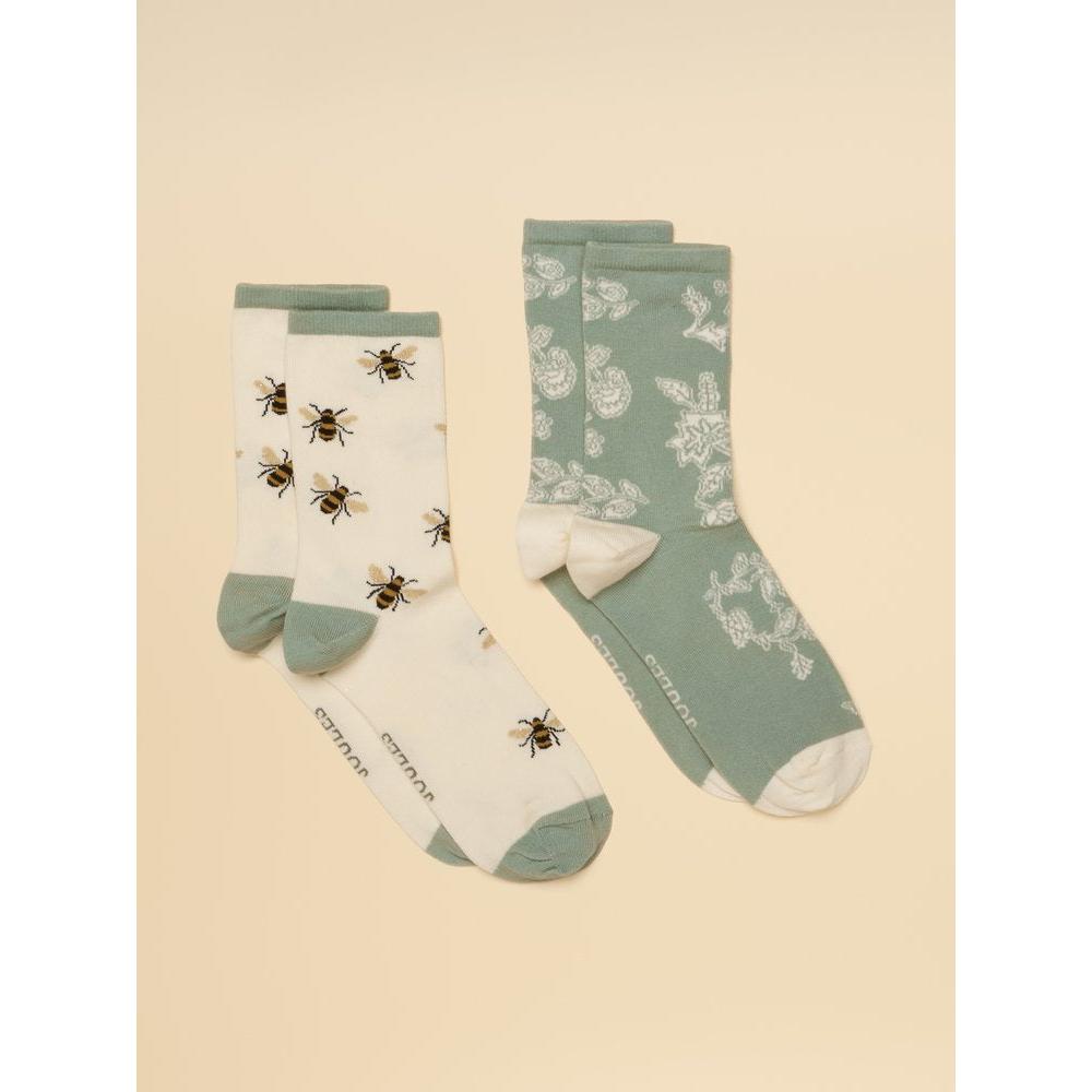 Joules Women's Everyday Socks - 2pk