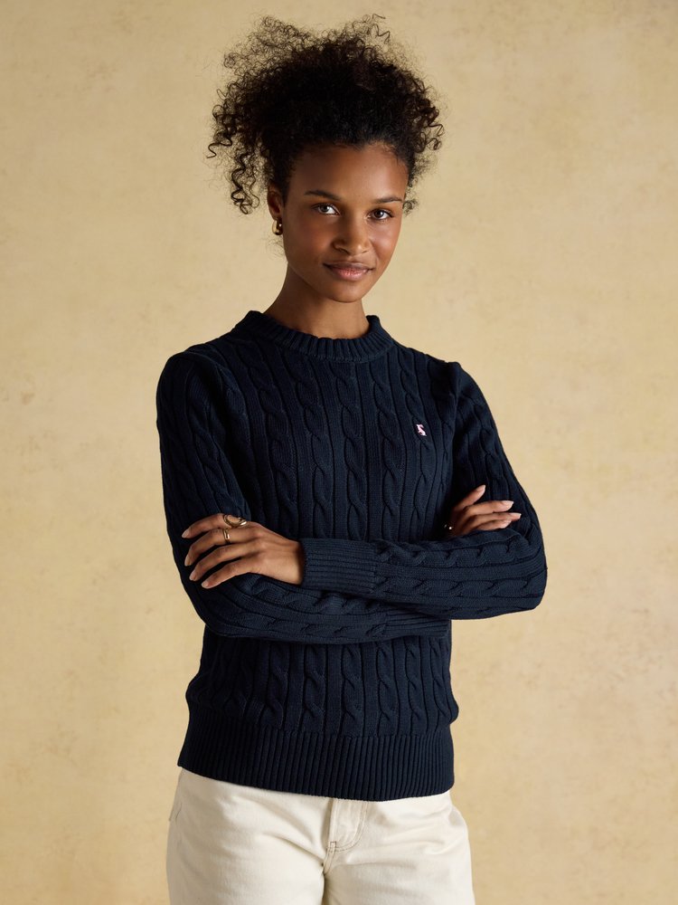 Joules Women's Classic Cable Jumper