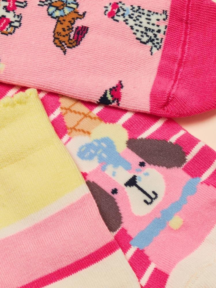 Joules Girls Neat Feet Socks - 3pk