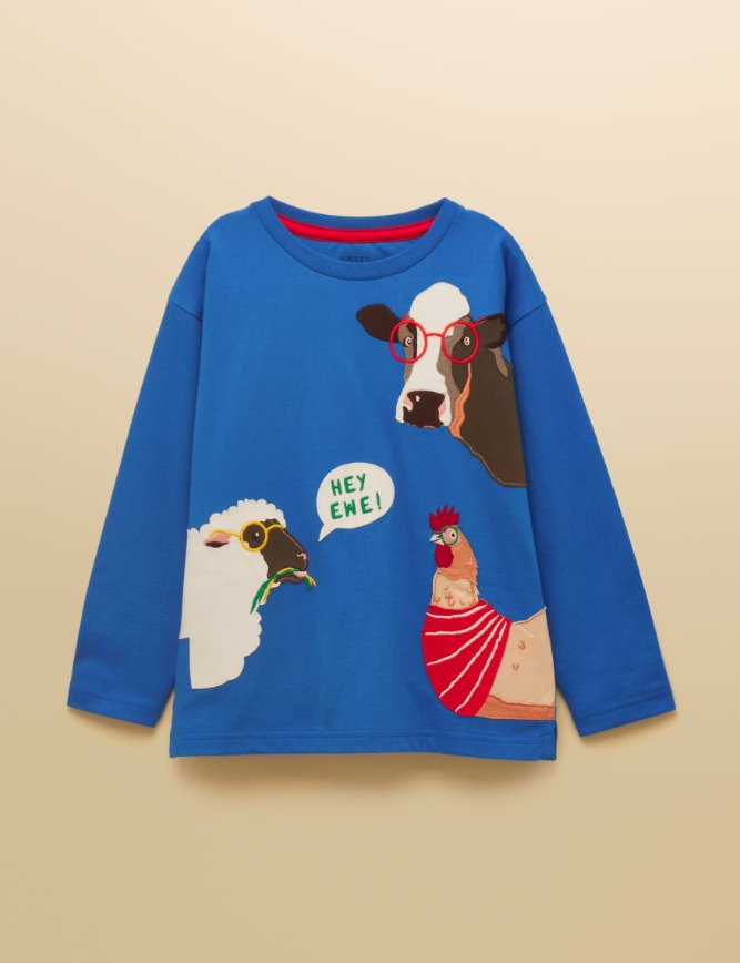 Joules Boys Finlay Applique T-Shirt