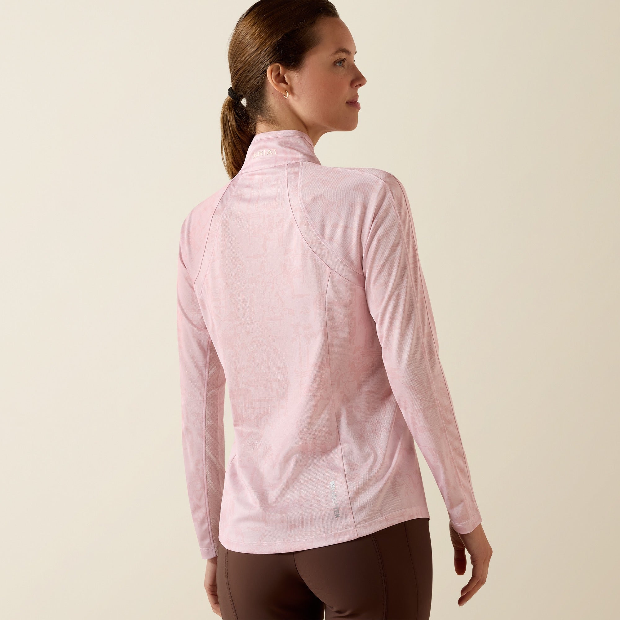 Ariat Women's Sunstopper 3.0 1/4 Zip Baselayer
