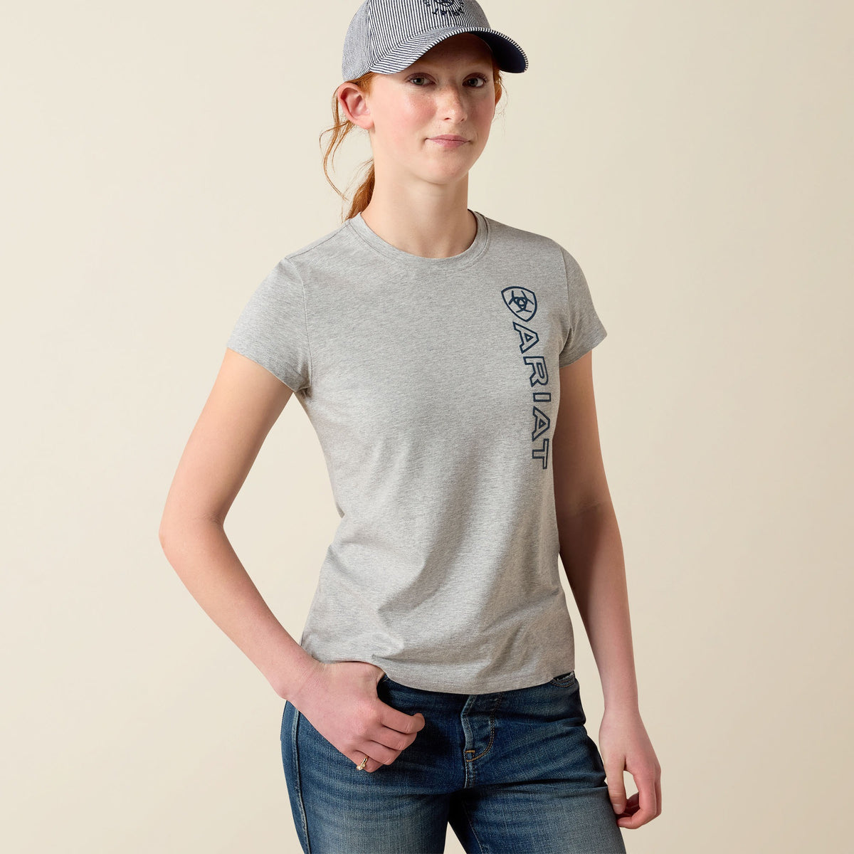 Ariat Youth Vertical Logo T-Shirt