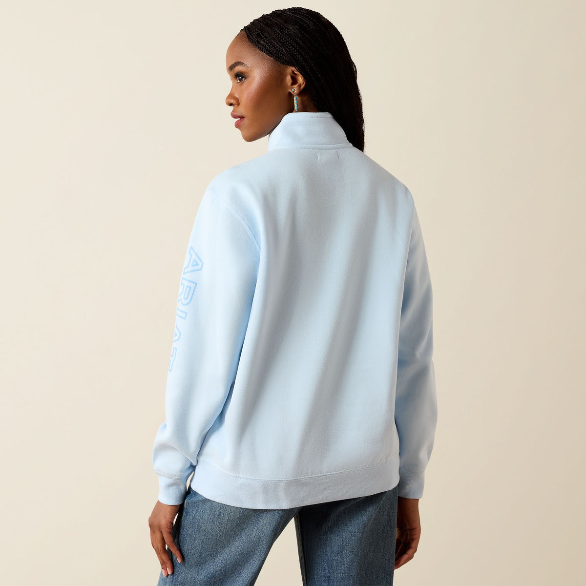Ariat Women's Foundation Logo 1/2 Zip Sweatshirt