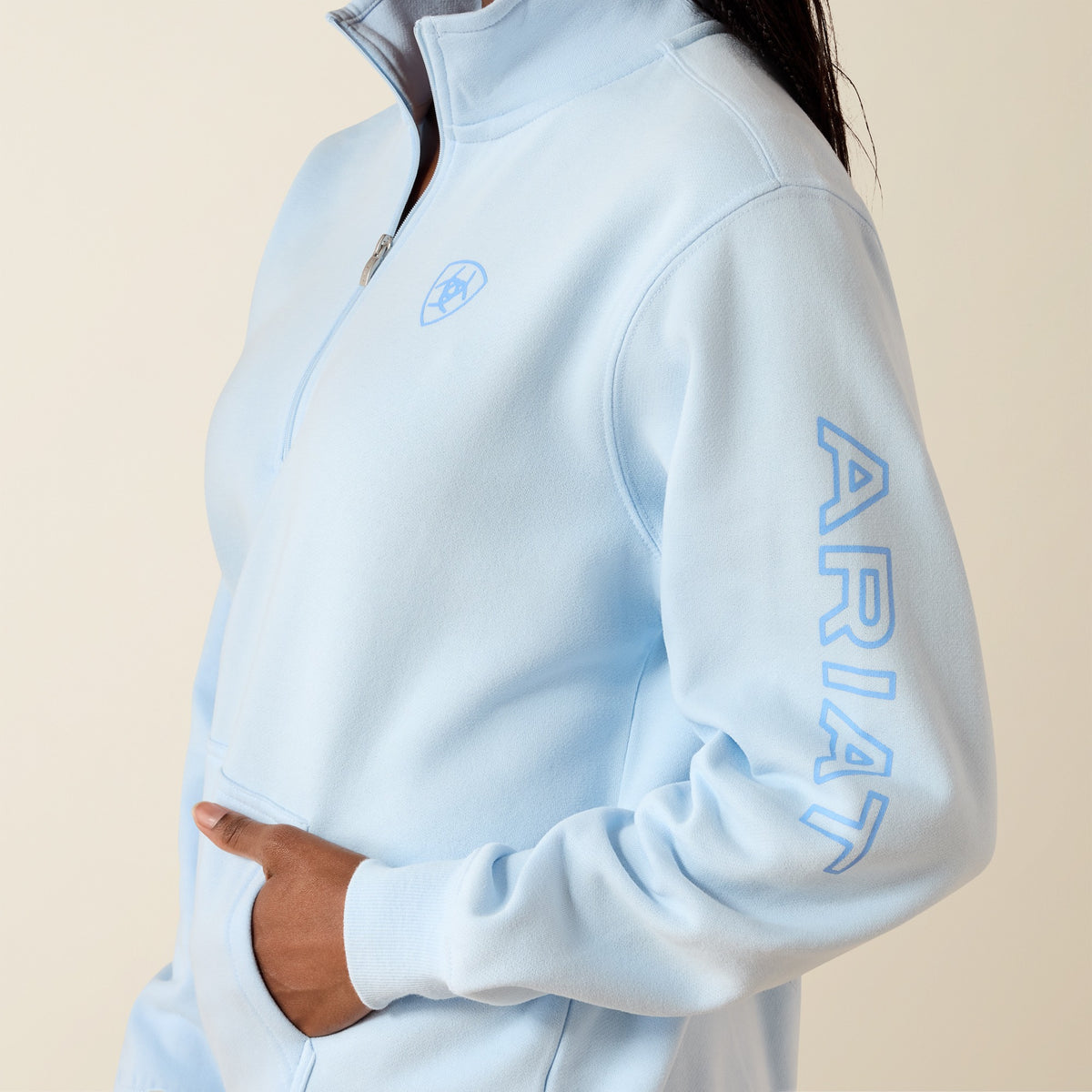 Ariat Women's Foundation Logo 1/2 Zip Sweatshirt