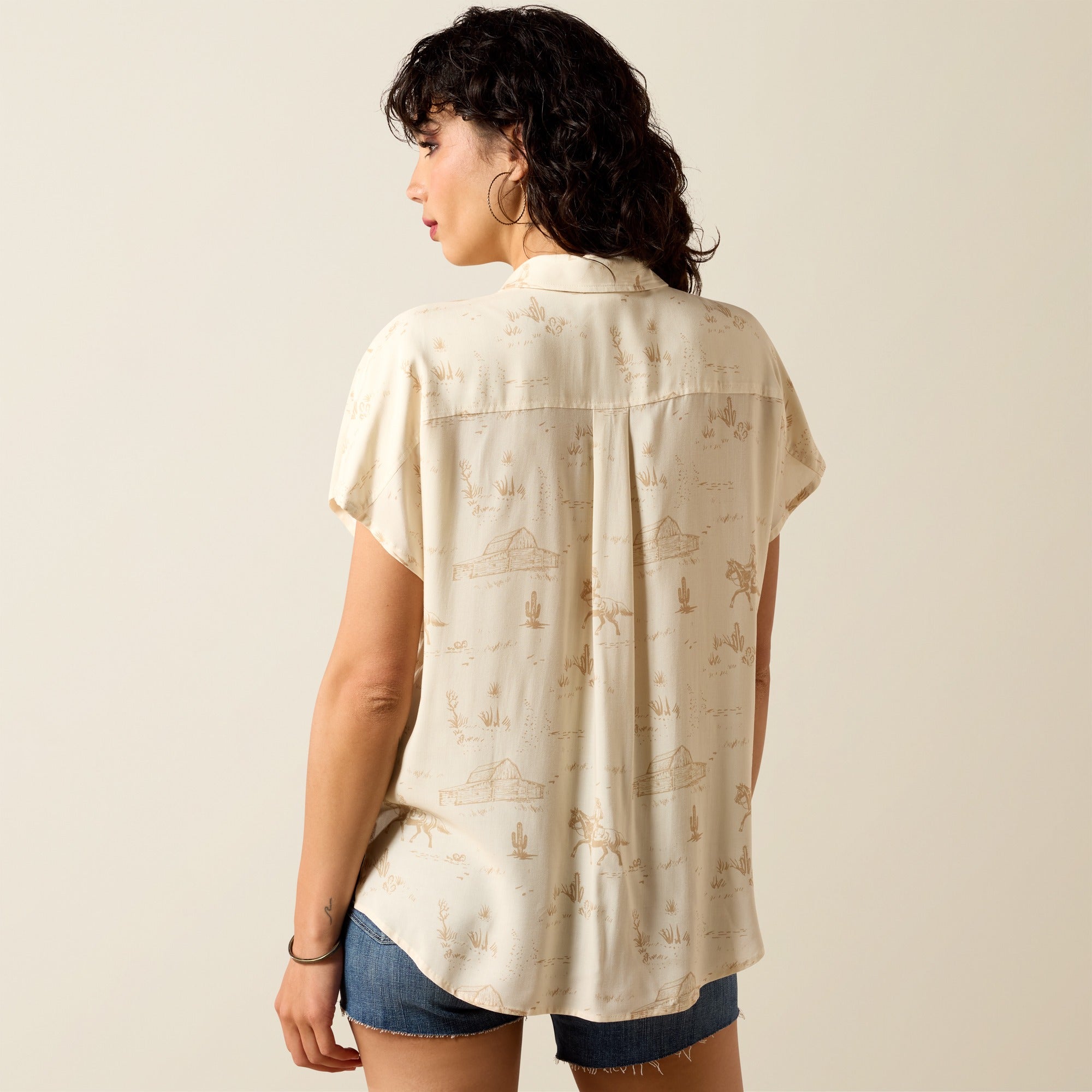 Ariat Women's Badlands Short Sleeve Shirt