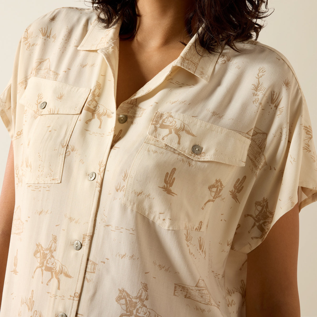 Ariat Women's Badlands Short Sleeve Shirt