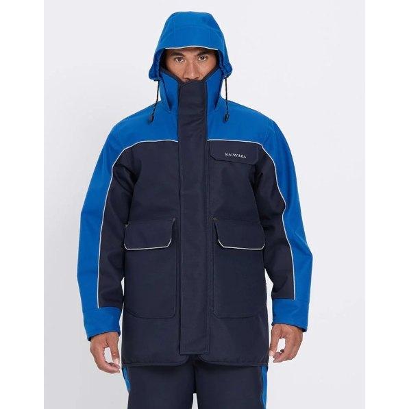 Kaiwaka Men's Stormforce Blue Parka