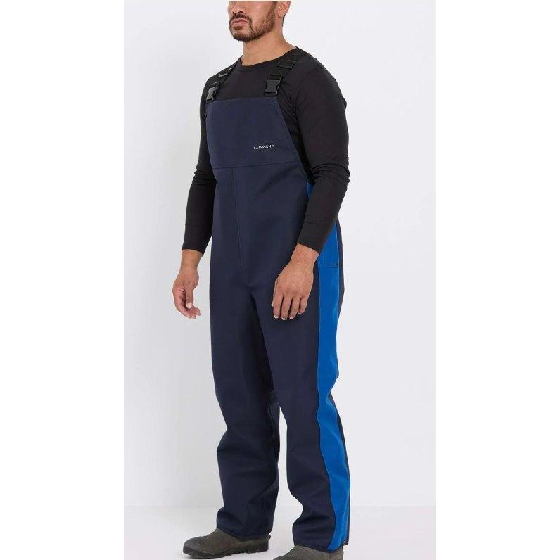 Kaiwaka Men's Stormforce Blue Bib Overtrouser