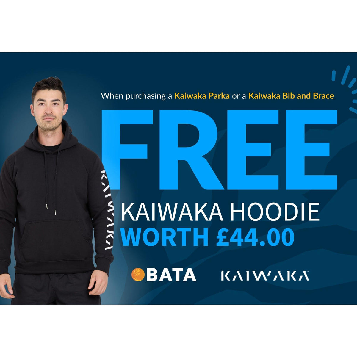 Kaiwaka Men's Stormforce Blue Bib Overtrouser