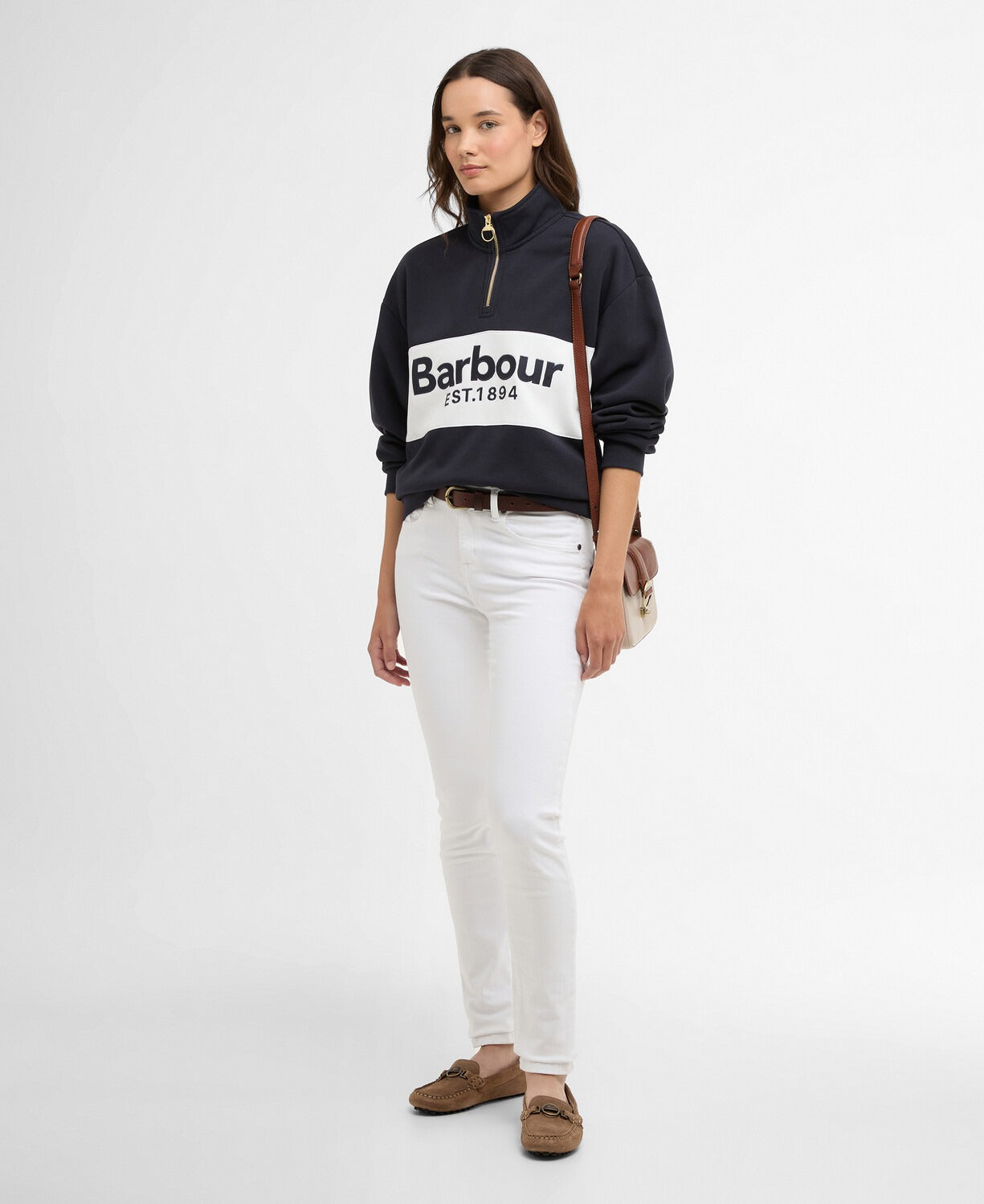 Barbour Women's Zaria 1/2 Zip Sweatshirt