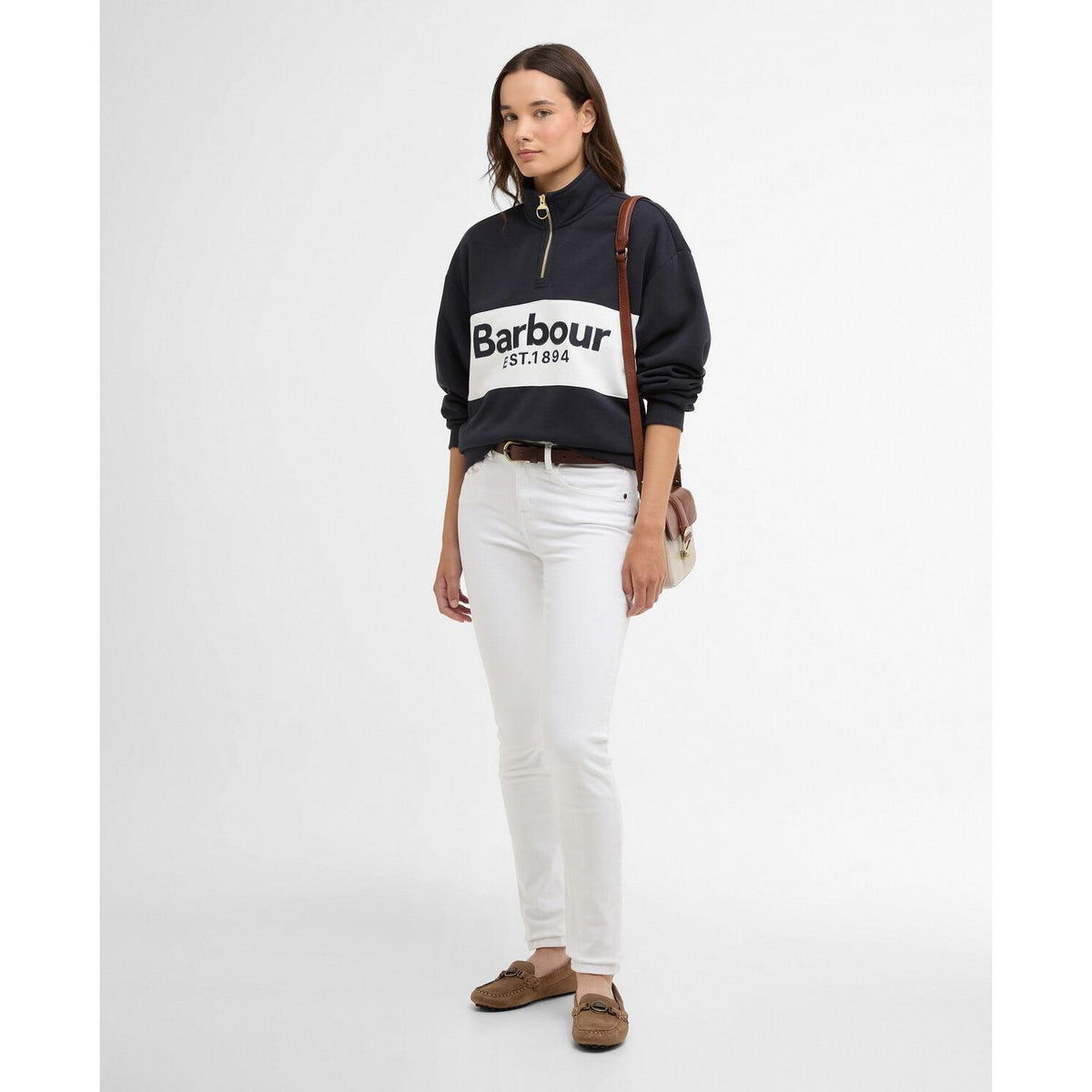 Barbour Women's Zaria 1/2 Zip Sweatshirt
