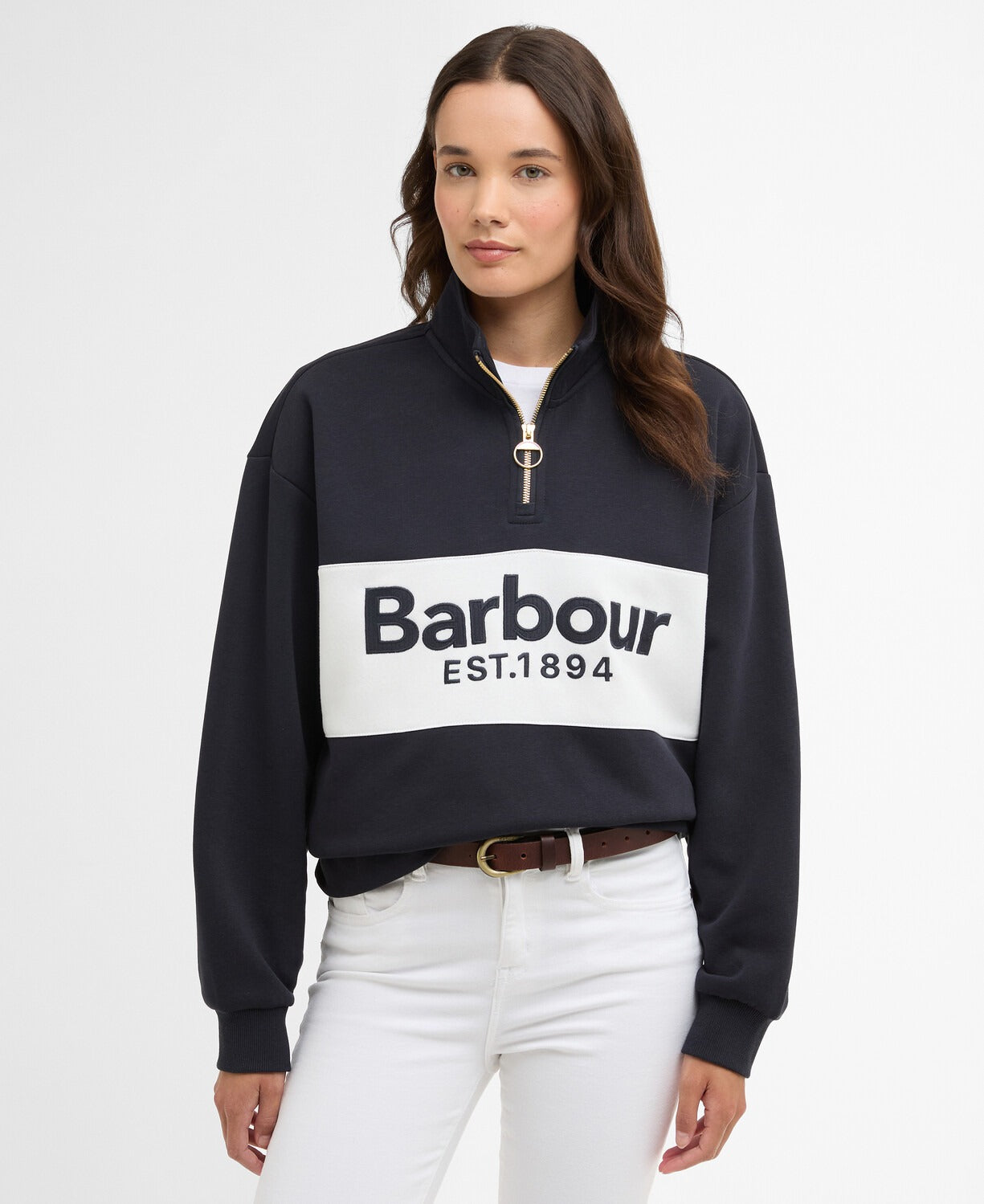 Barbour Women's Zaria 1/2 Zip Sweatshirt