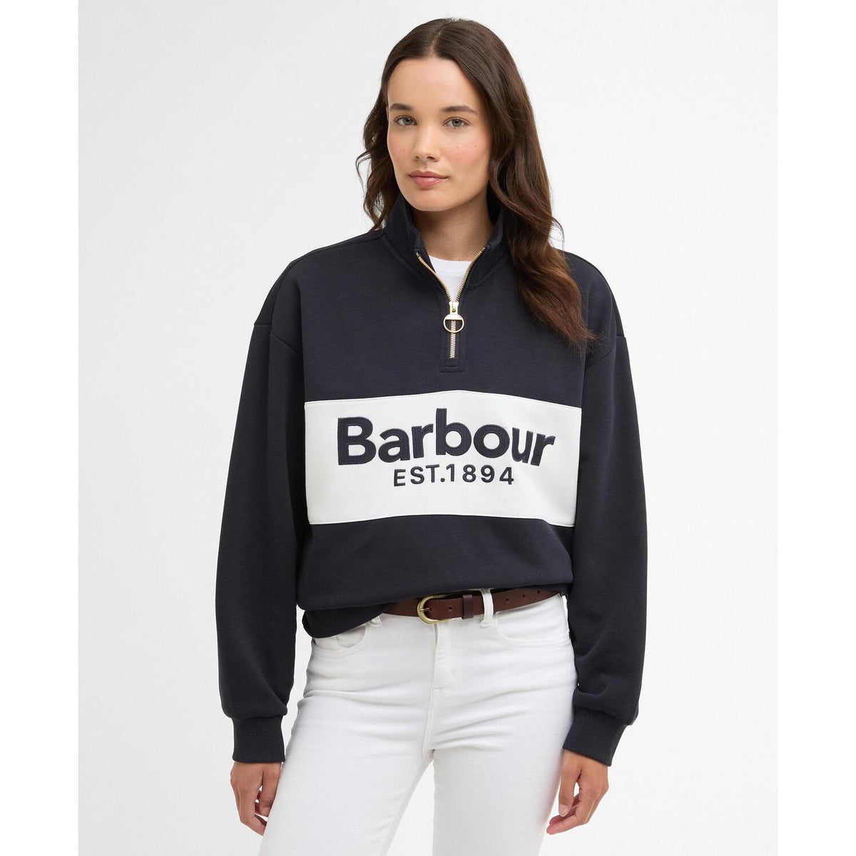 Barbour Women's Zaria 1/2 Zip Sweatshirt