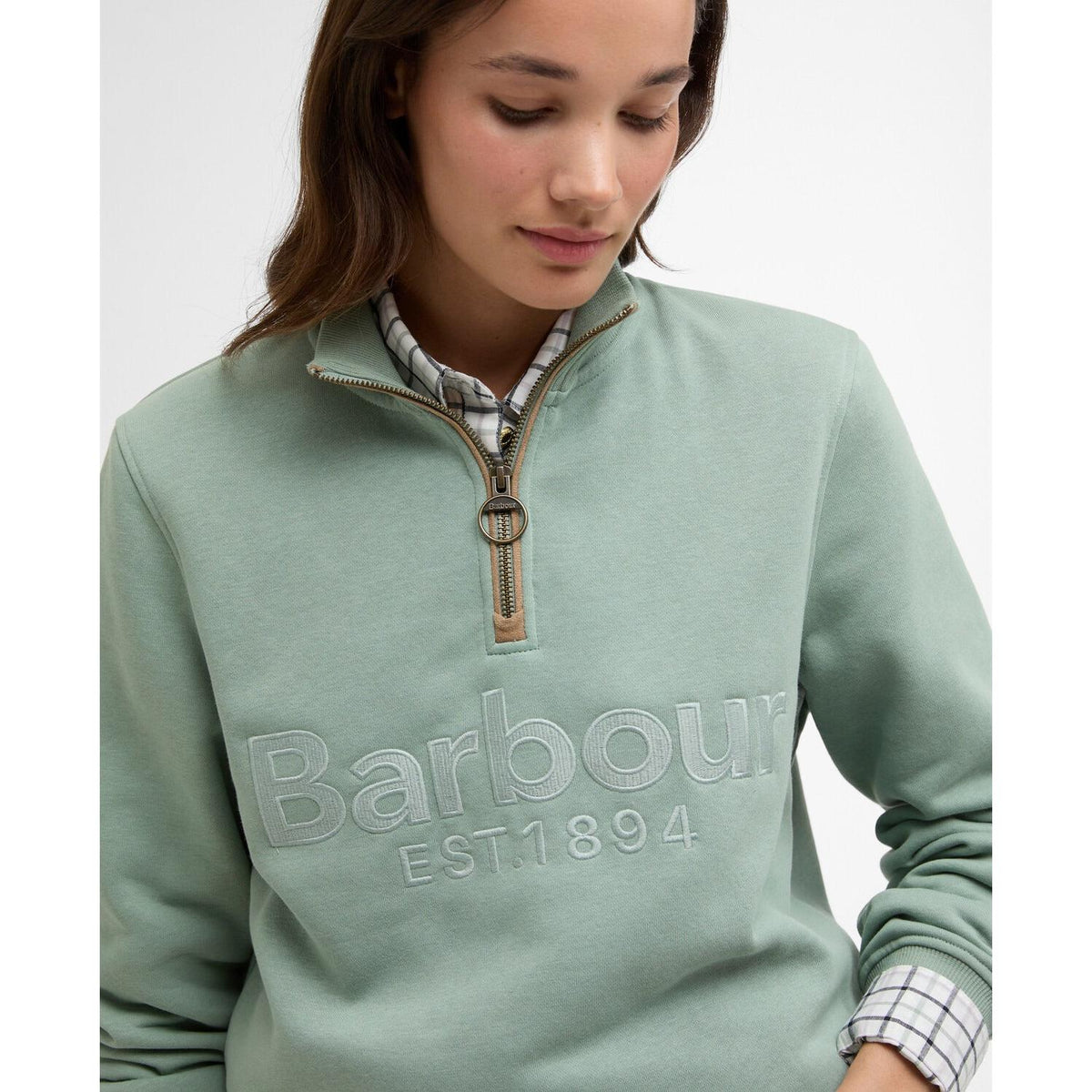 Barbour Women's Cynthia 1/2 Zip Sweatshirt