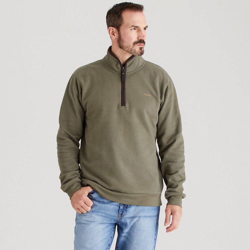 Ridgeline Men's Brancaster 1/4 Zip Top