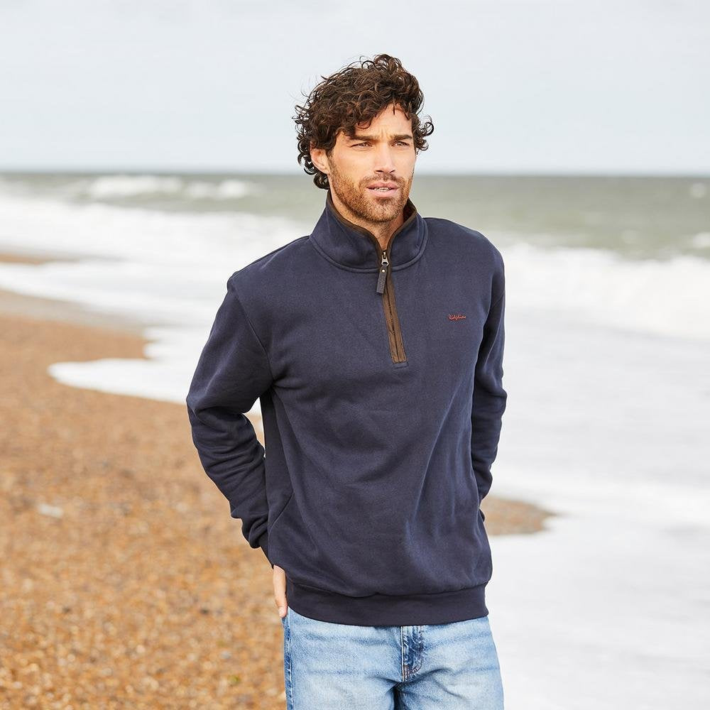 Ridgeline Men's Brancaster 1/4 Zip Top